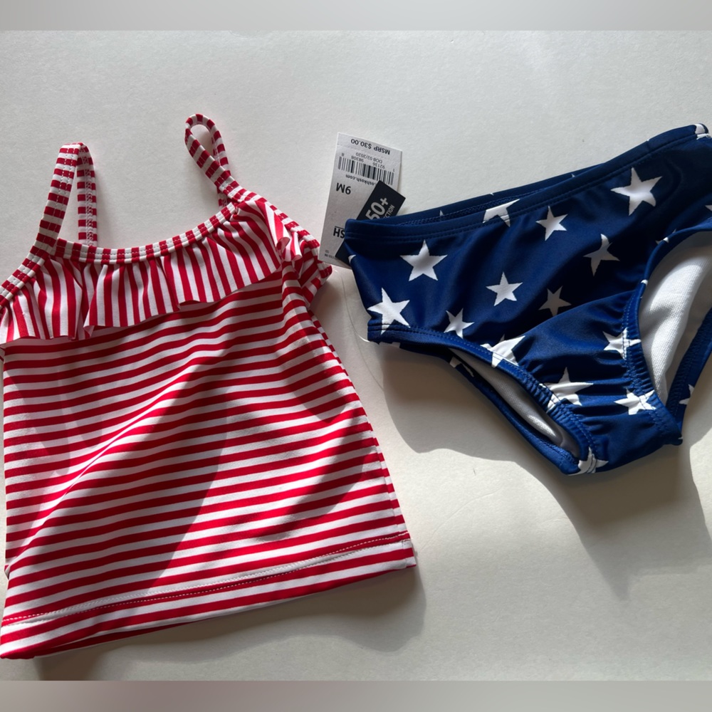 OshKosh B’gosh infant girl 2pc swim UPF 50+ 9M